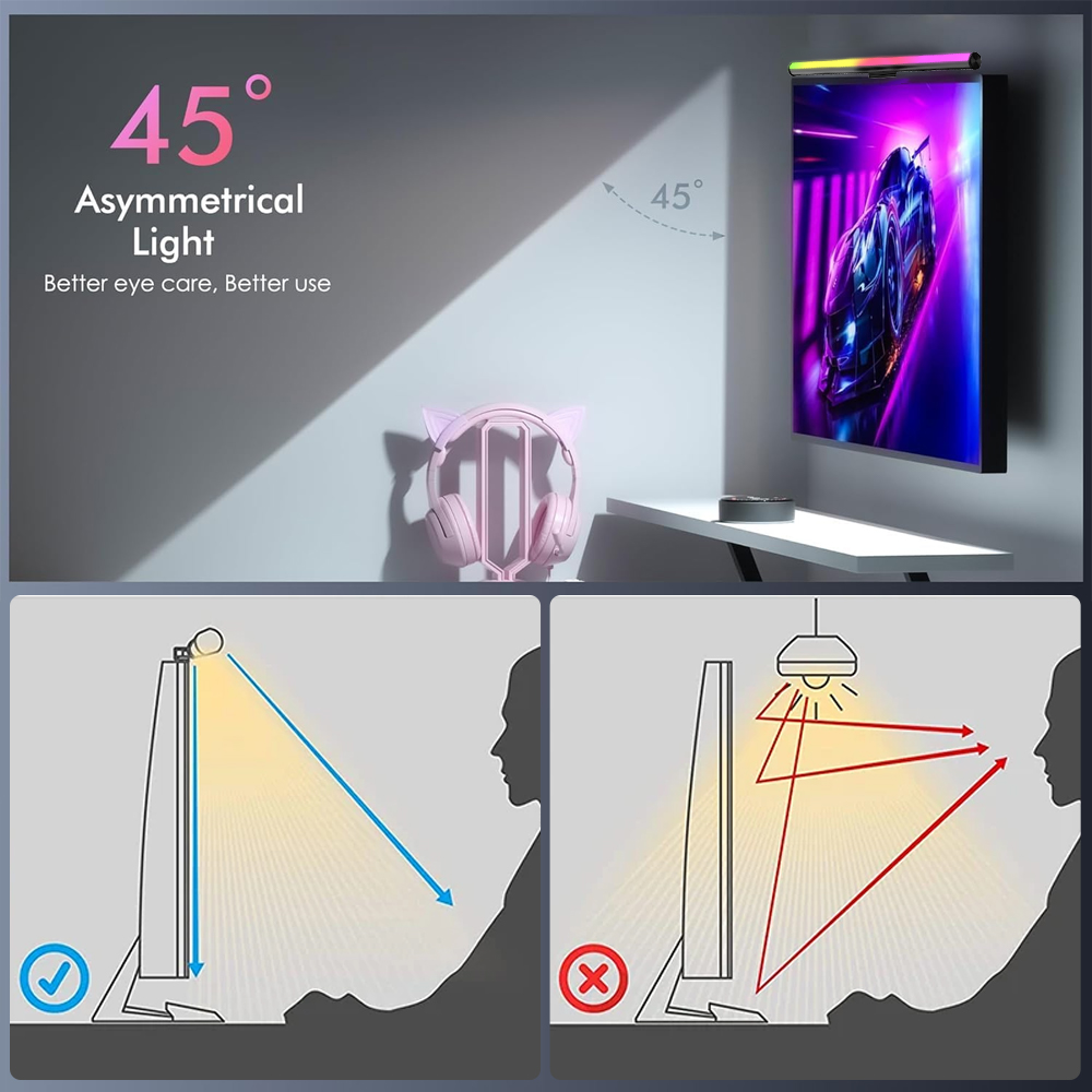 Wifi Computer Lightbar Monitor - Accessories For Your Gaming Room review and price