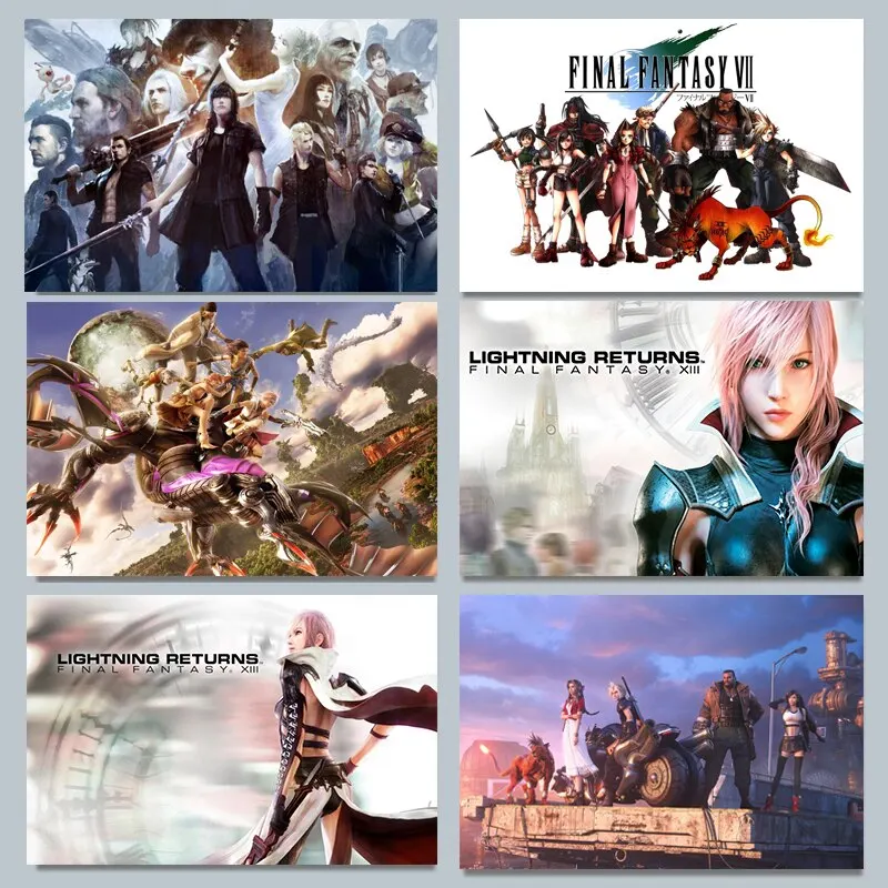 Final Fantasy VII Vaporwave Ca - Gaming Accessories For Room review and price