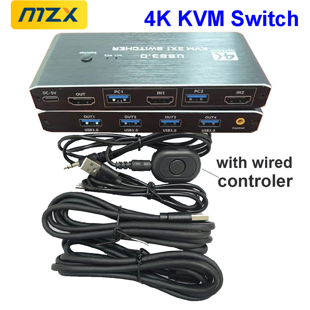 KVM Switch 4K 60Hz Switcher US - Gaming Accessories Rack review and price