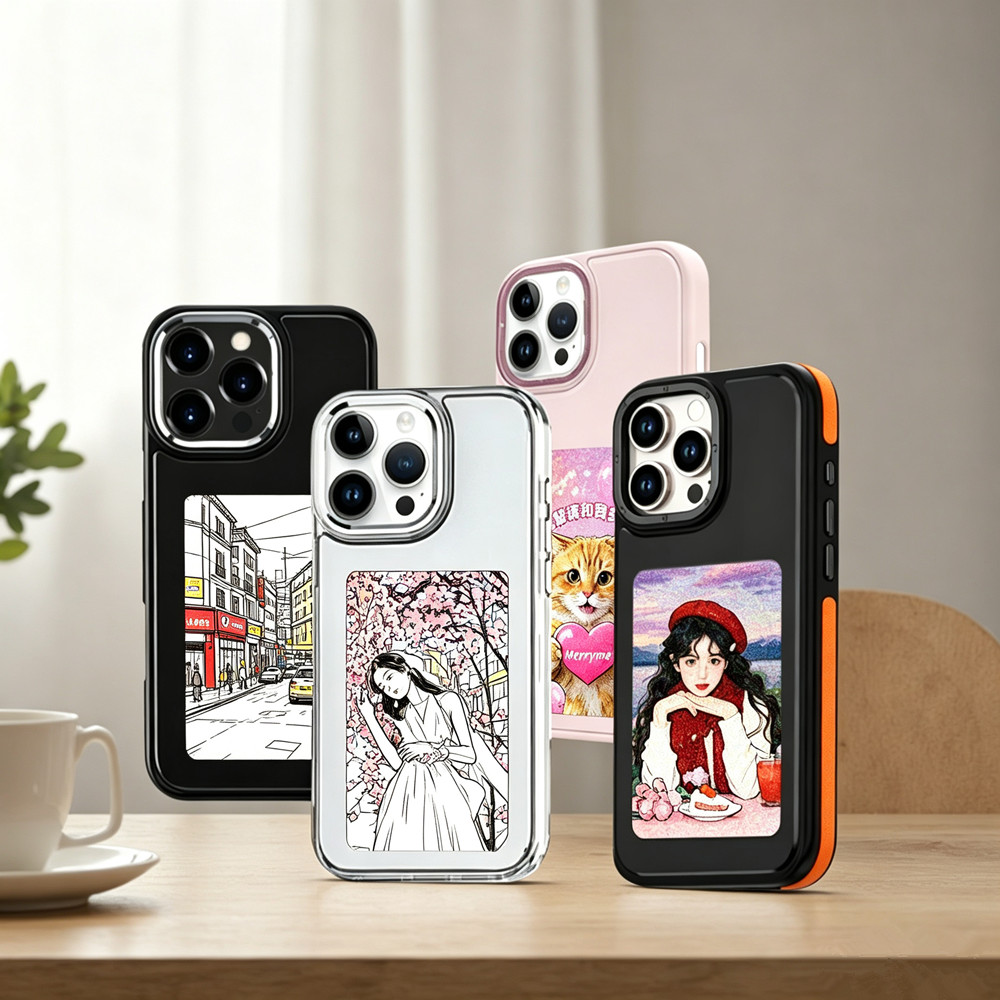 DIY E-Ink Screen Phone Case NF - Gaming Accessories Rack review and price