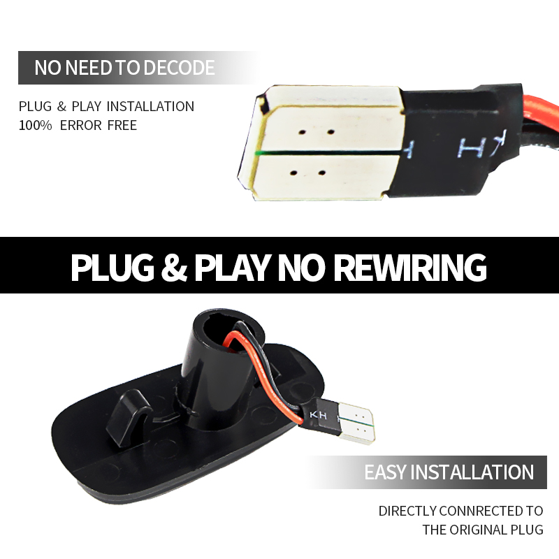 2PCS LED Dynamic Side Marker L - Gaming Accessories Rack review and price